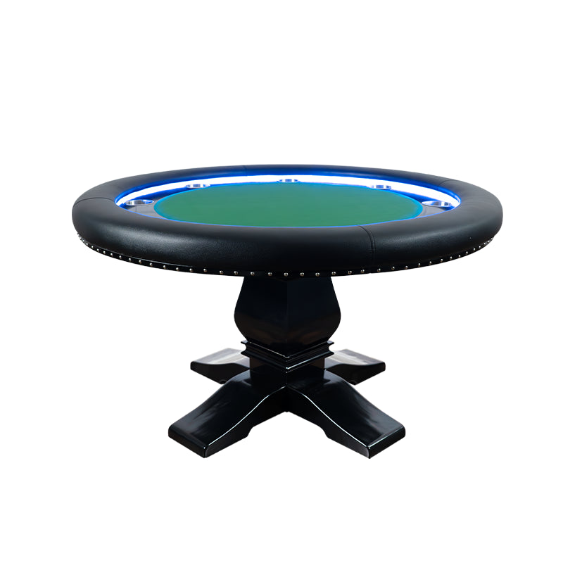 BBO Ginza LED Round Poker Table - Church of Craps