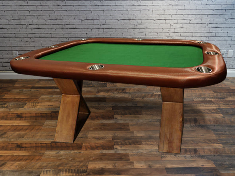 Game Theory Tables Helmsley Game Table with Dining Top - Walnut - Church of Craps