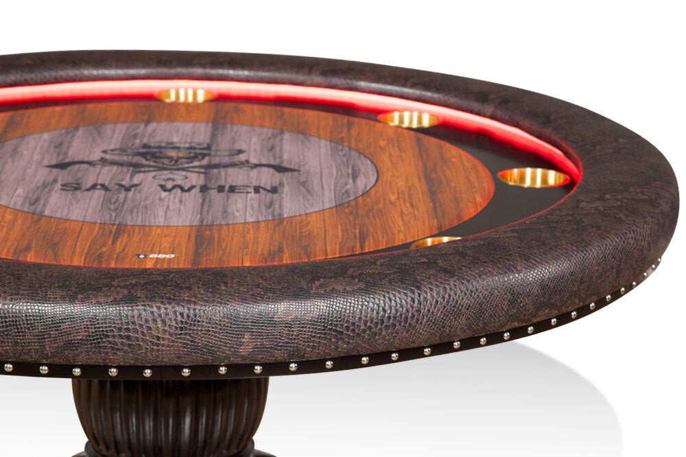BBO Ginza LED Round Poker Table - Church of Craps