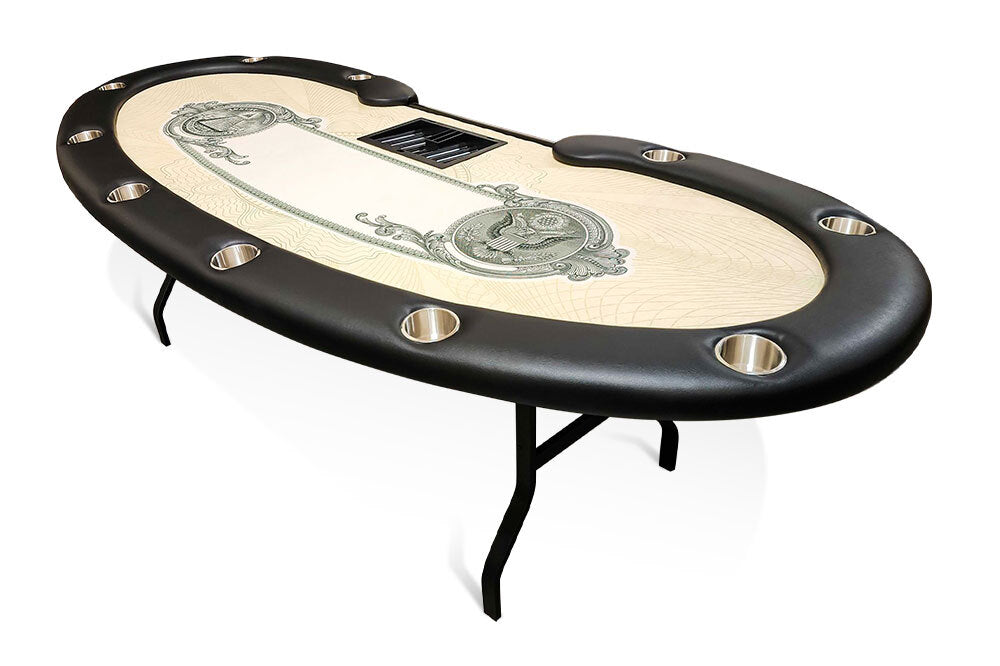 BBO Prestige 108-in Folding Leg Poker Table - Church of Craps